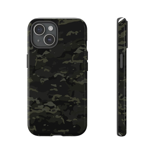 Tough Cases - MultiCam Black Camouflage Phone Case
