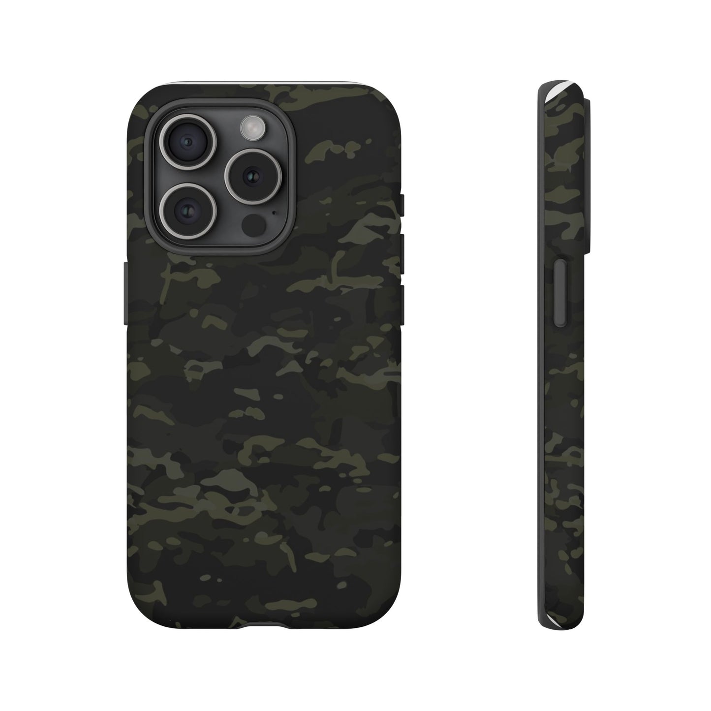 Tough Cases - MultiCam Black Camouflage Phone Case