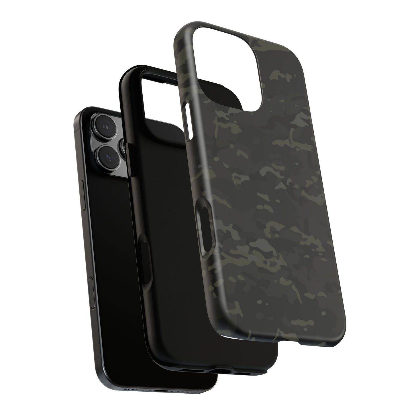 Tough Cases - MultiCam Black Camouflage Phone Case