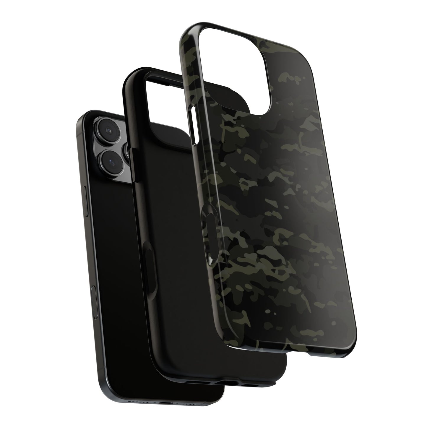 Tough Cases - MultiCam Black Camouflage Phone Case