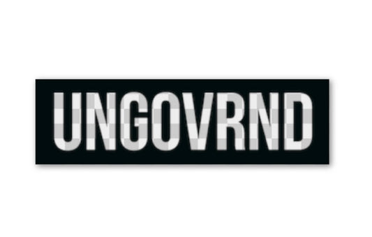 UNGOVRND Stickers