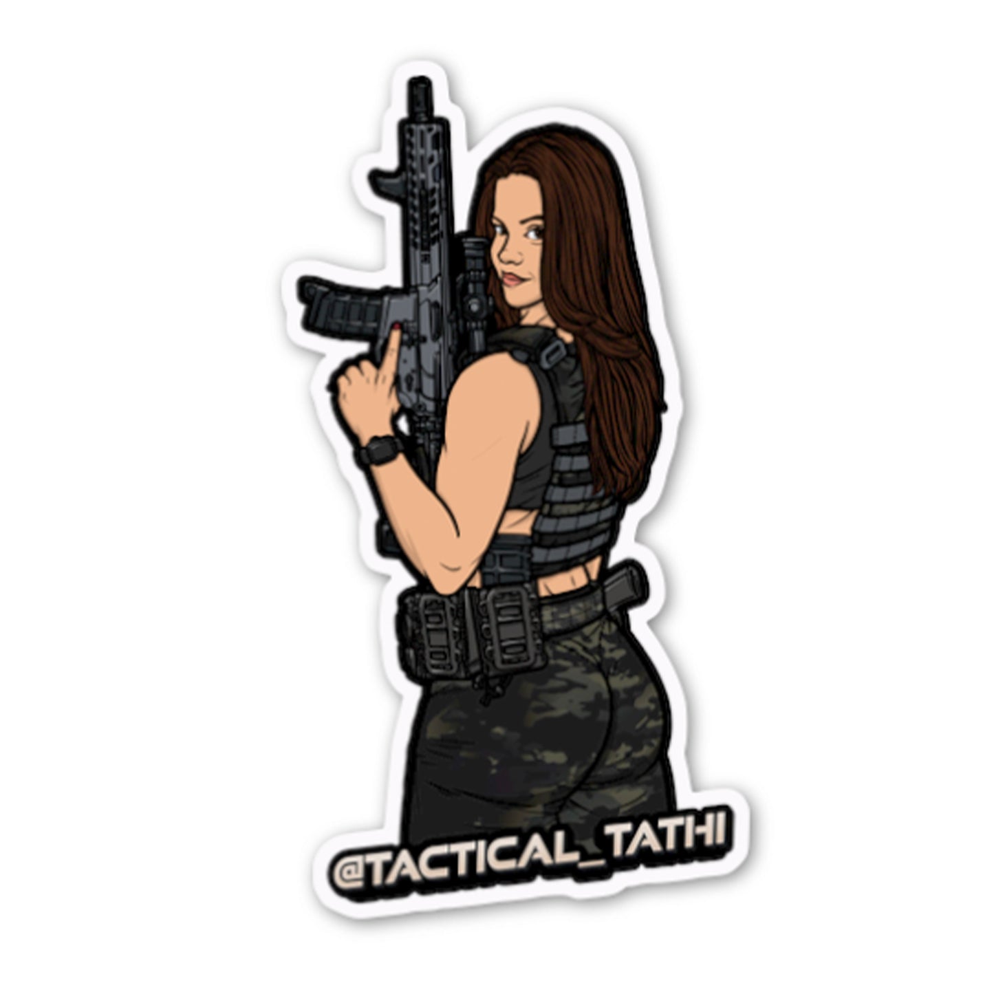 Tactical Tathi Stickers