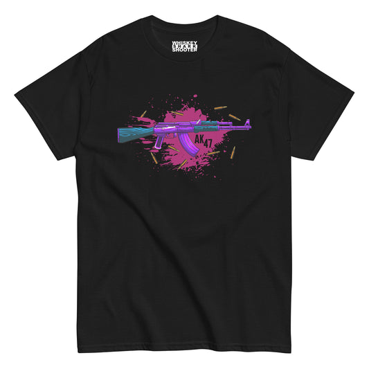AK 47 Splatter T-shirt