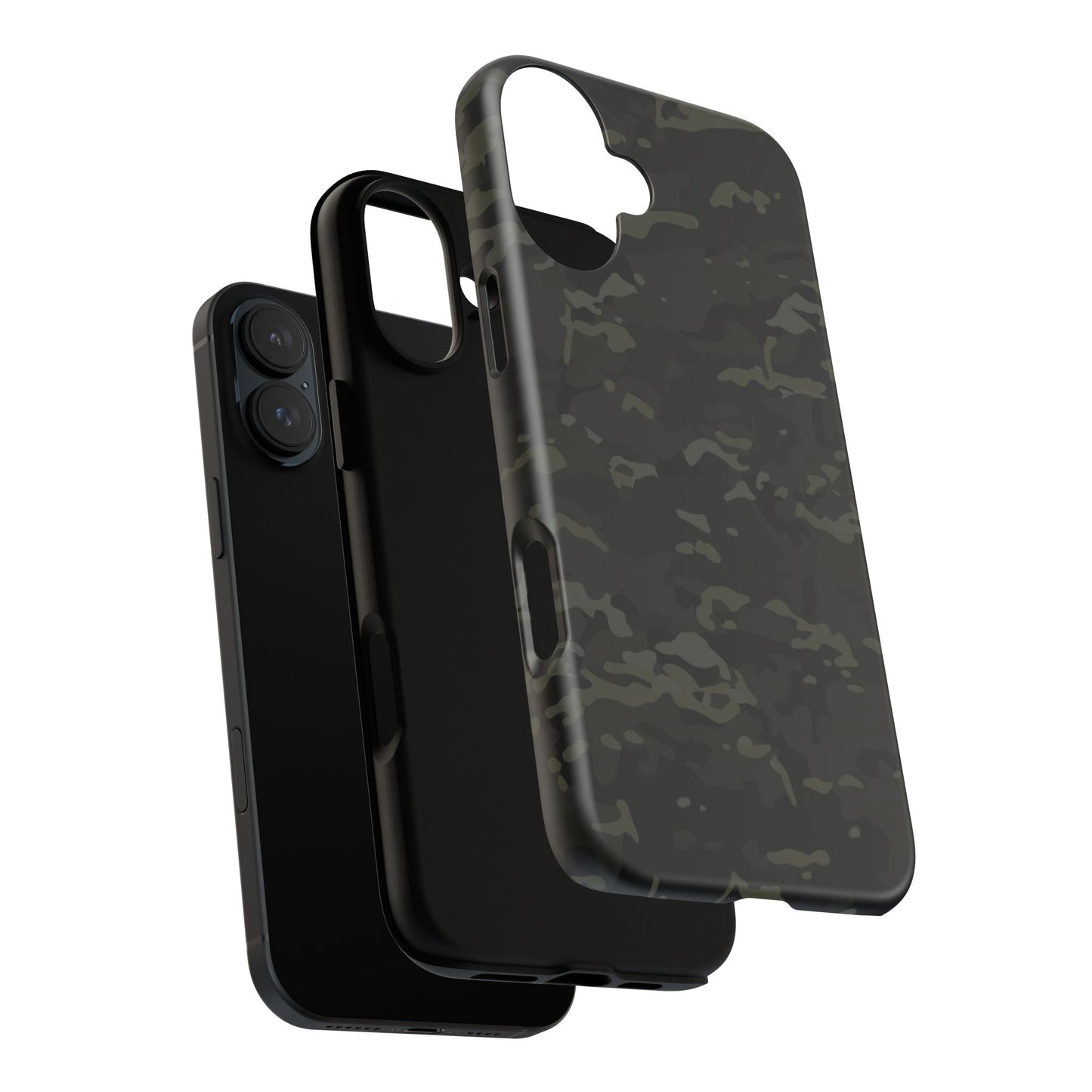 Tough Cases - MultiCam Black Camouflage Phone Case