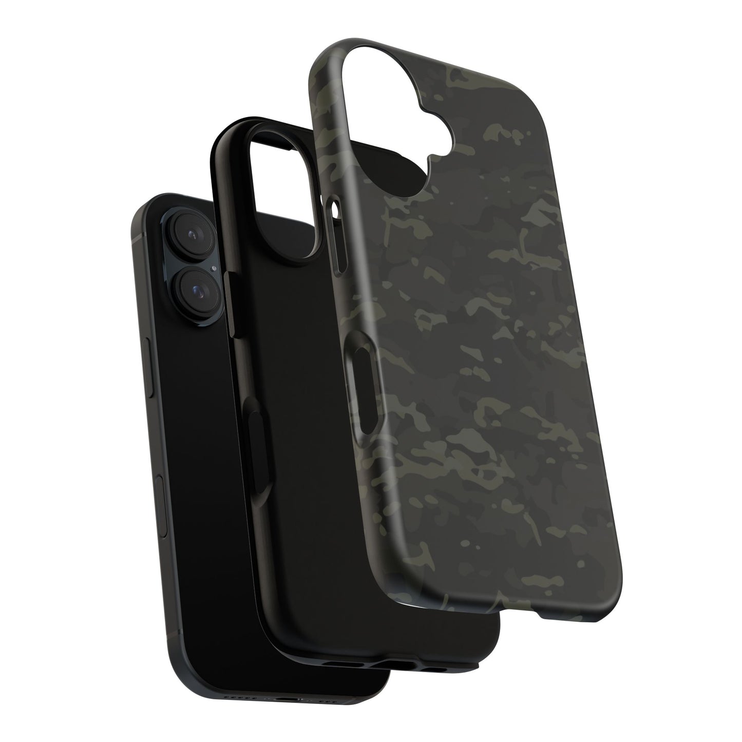 Tough Cases - MultiCam Black Camouflage Phone Case