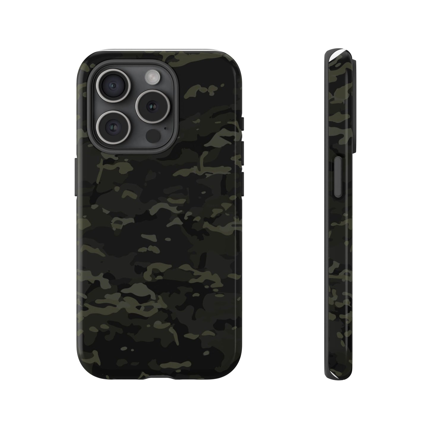 Tough Cases - MultiCam Black Camouflage Phone Case