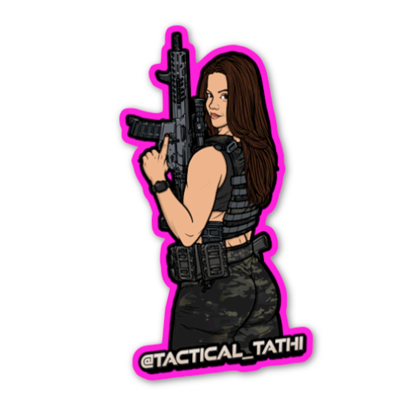 Tactical Tathi Stickers