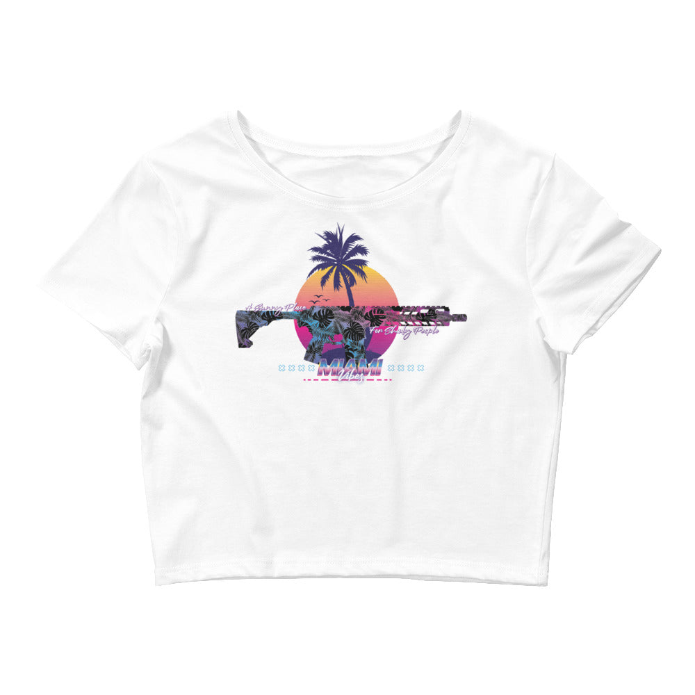 Miami Vibes Crop Top